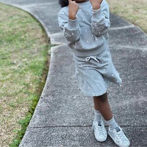 Burberry Light Gray Kids Set